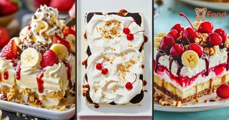 Banana Split Cake Recipe