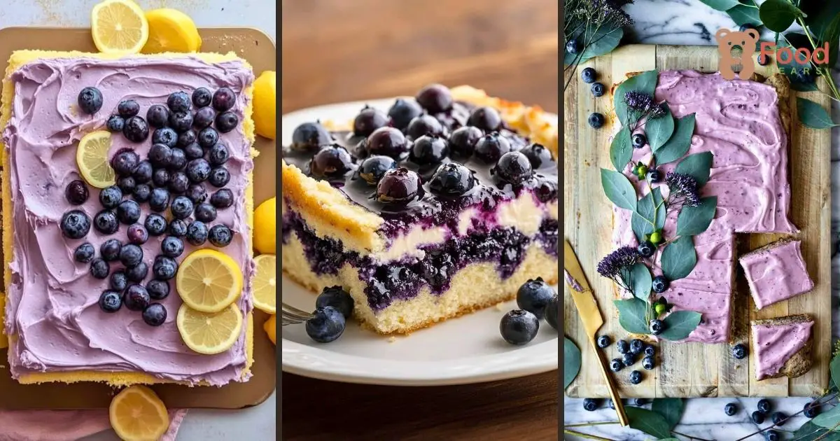 Blueberry Sheet Cake Recipe