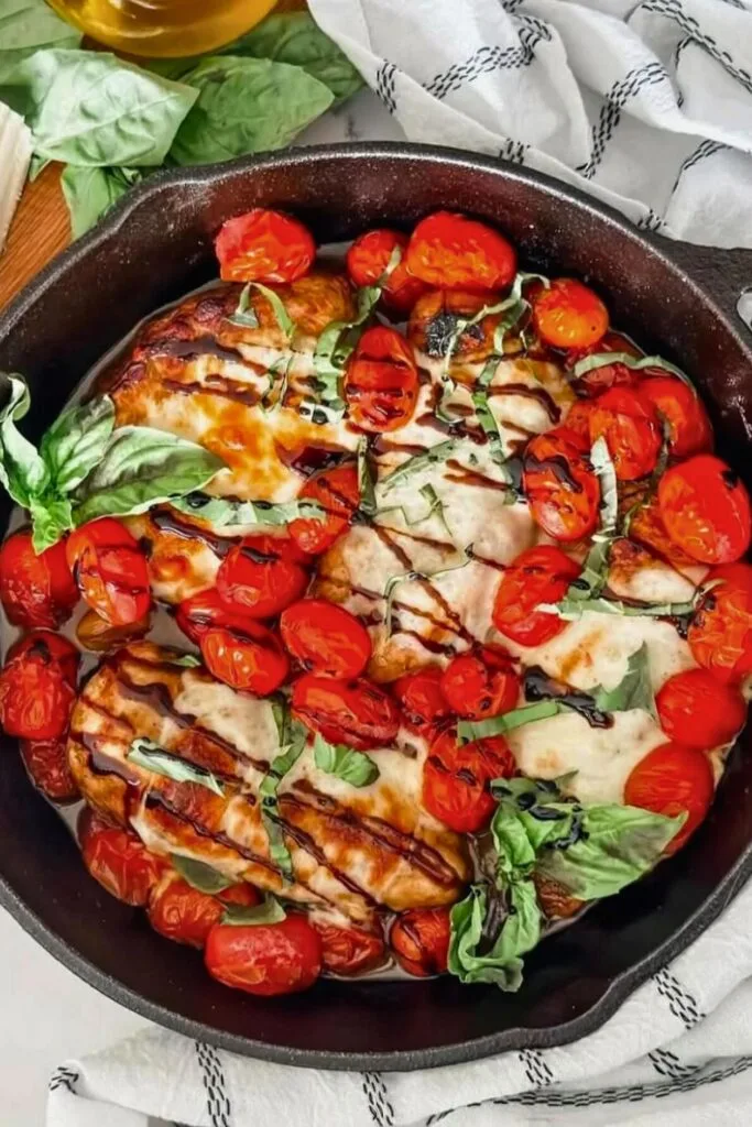 Caprese Chicken Skillet