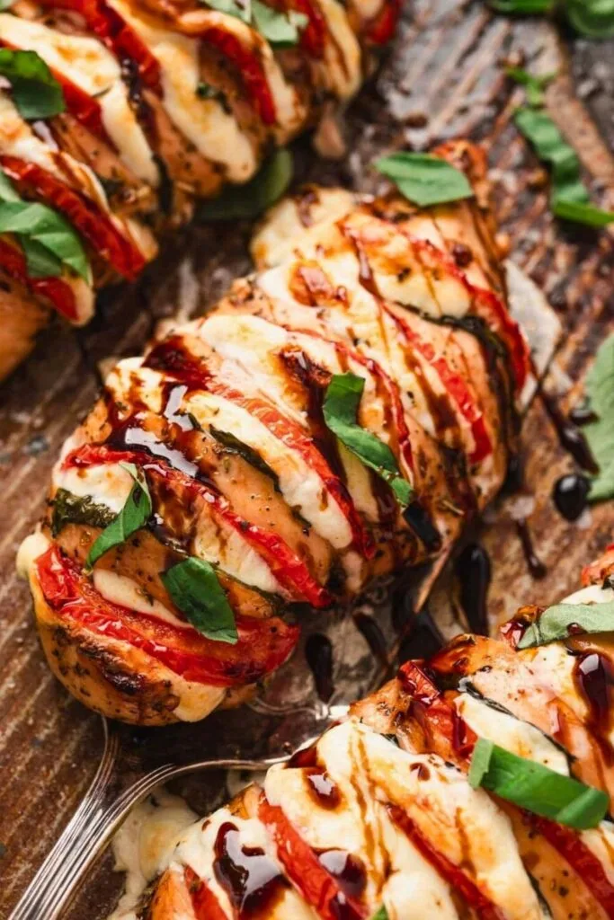 Caprese Stuffed Chicken