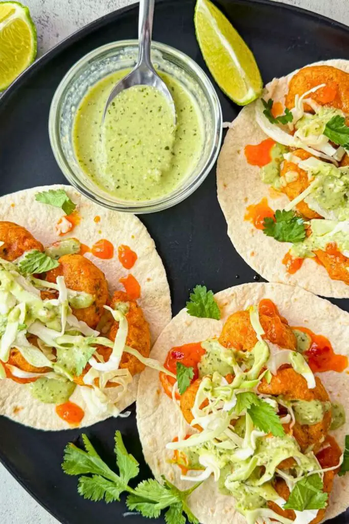 Creamy Shrimp Taco Crema