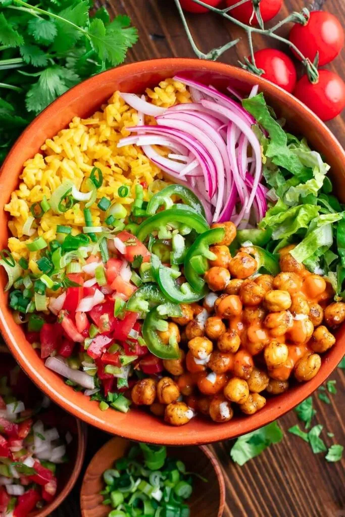 Crispy Chickpea Summer Bowls