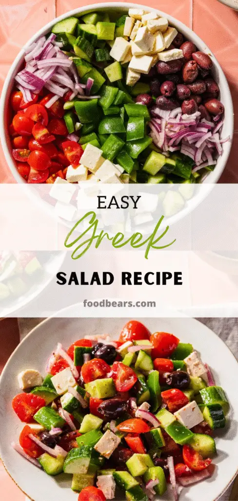 Easy Greek Salad Recipe in Just 15 Minutes