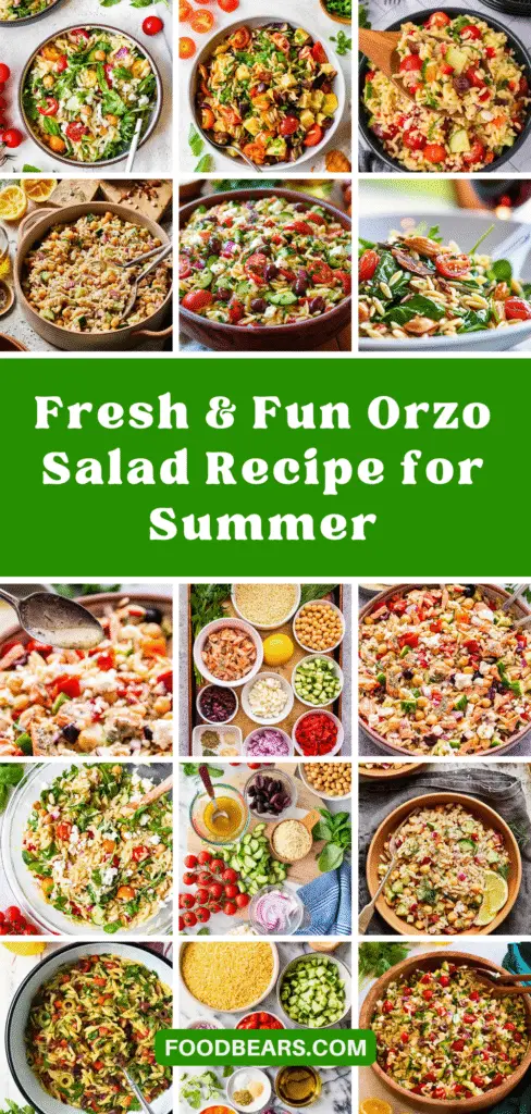 Summer Orzo Salad