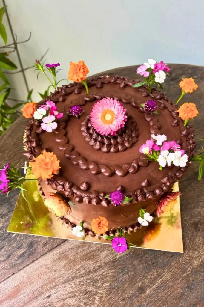 Garden Picnic Cake