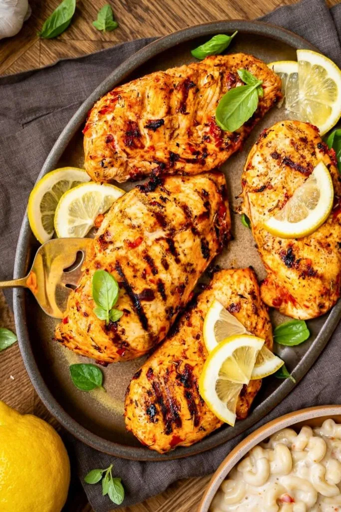 Grilled Lemon Herb Chicken