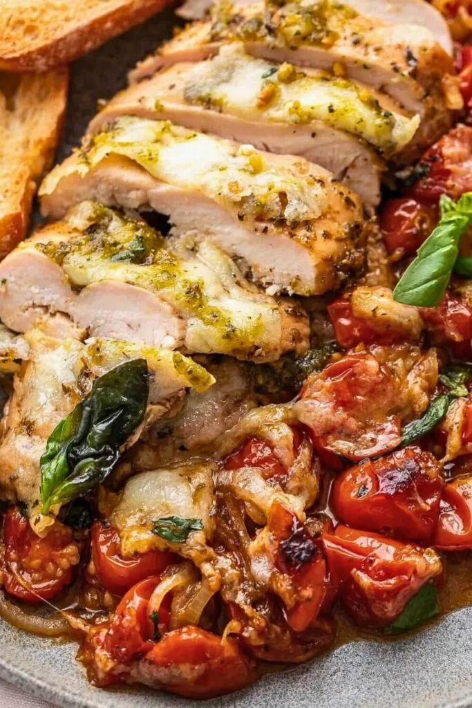 Grilled Pesto Chicken