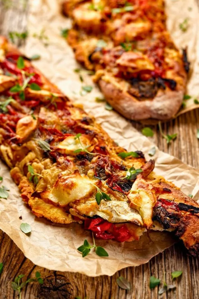 Grilled Veggie Flatbread