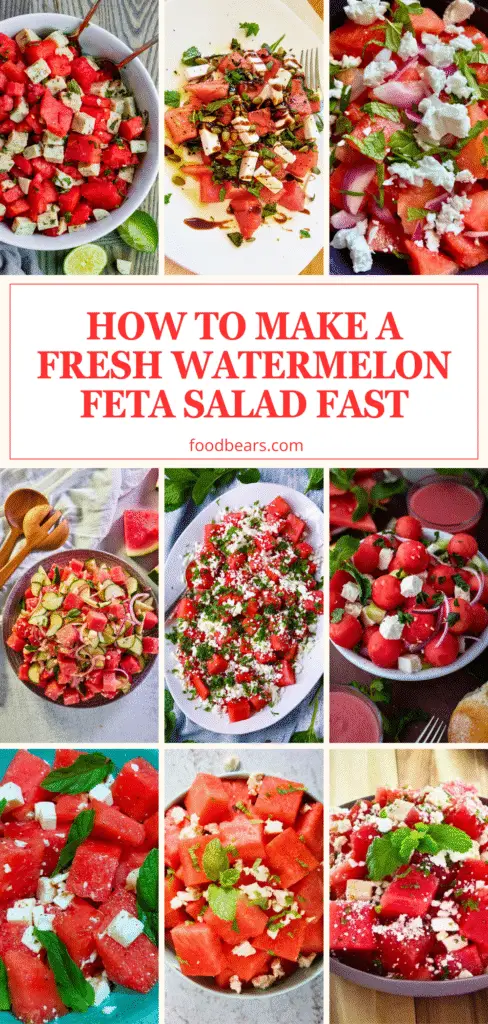 Watermelon Feta Salad