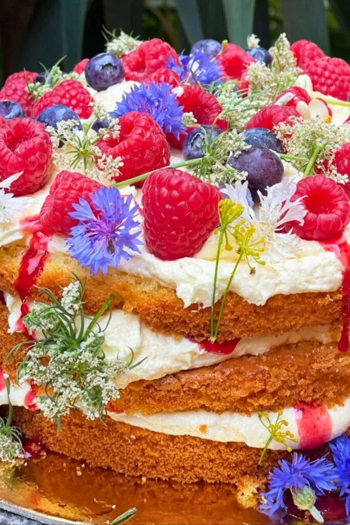 How to Make Summer Fruit Cake