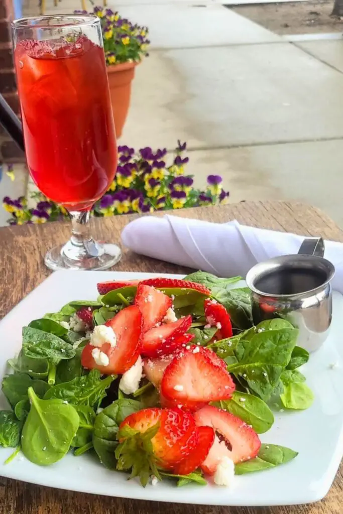How to Serve Strawberry Spinach Salad