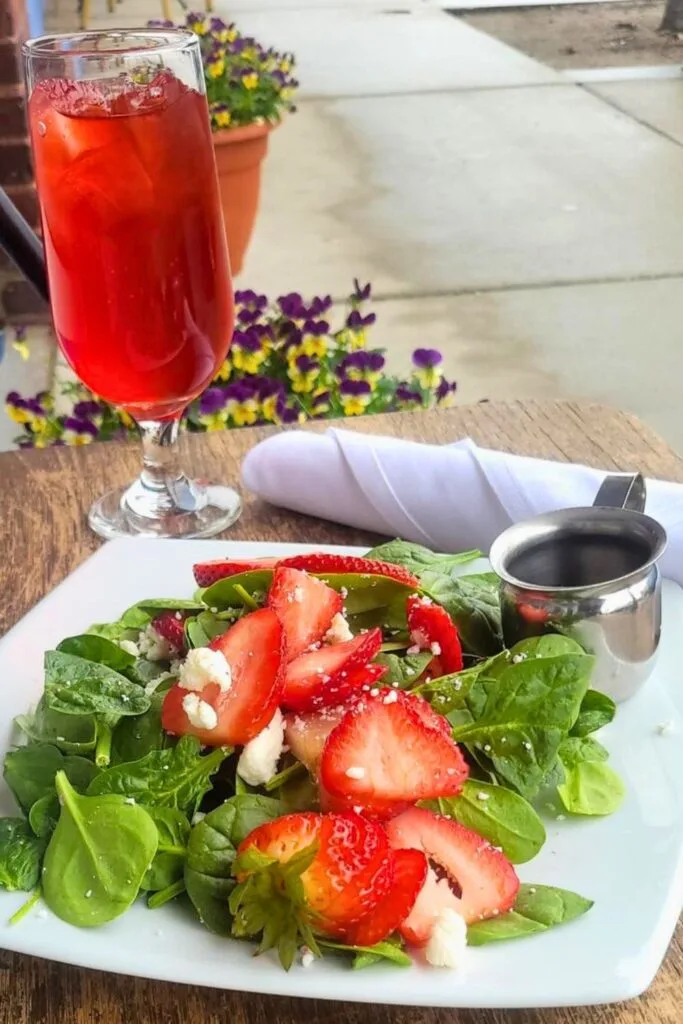 How to Serve Strawberry Spinach Salad