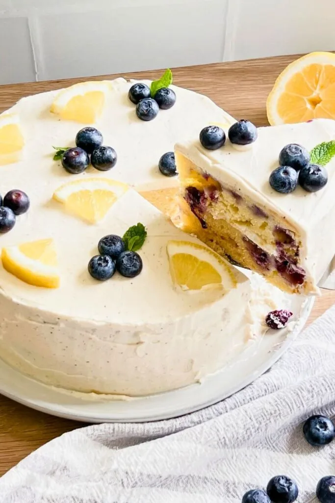 Lemon Blueberry Cake