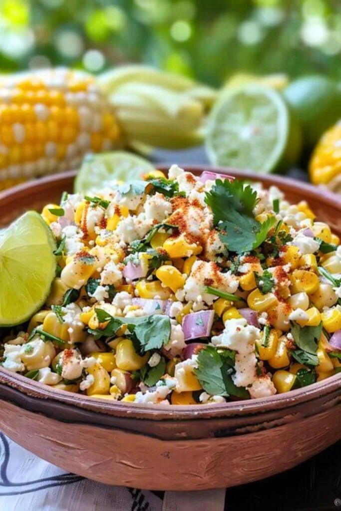 Mexican Street Corn Salad Bowl