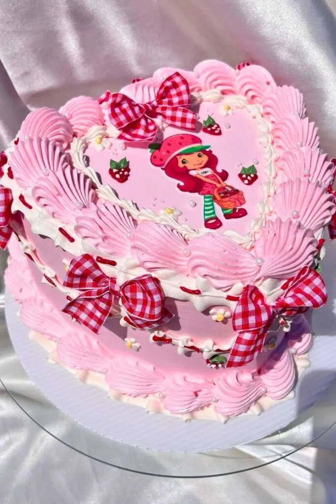 Strawberry Shortcake Cake