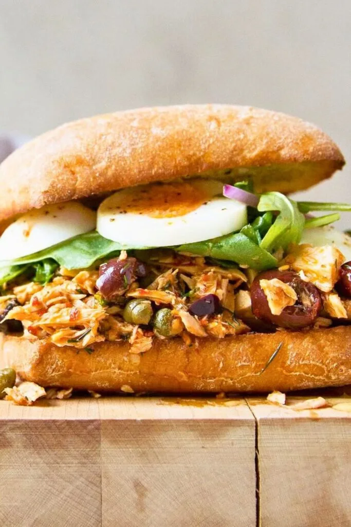 Tuna Salad Sandwich with Lemon Dill