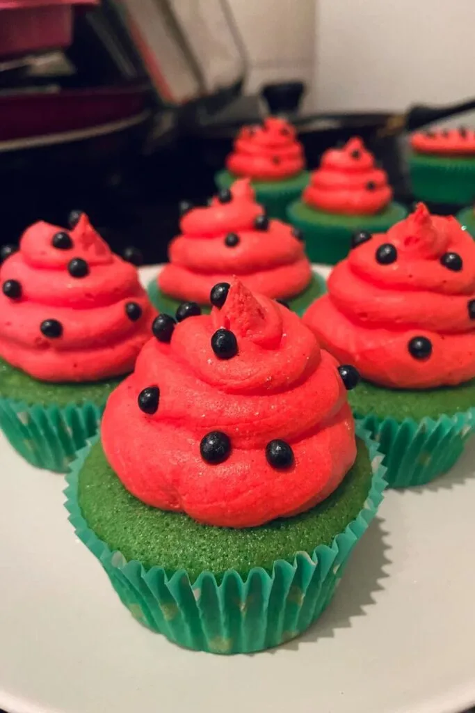 Watermelon Cupcake Frosting Recipe