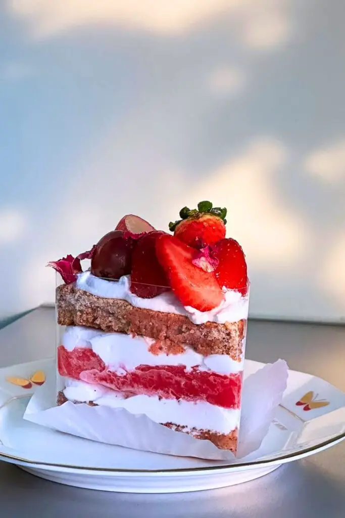 Watermelon Strawberry Cake