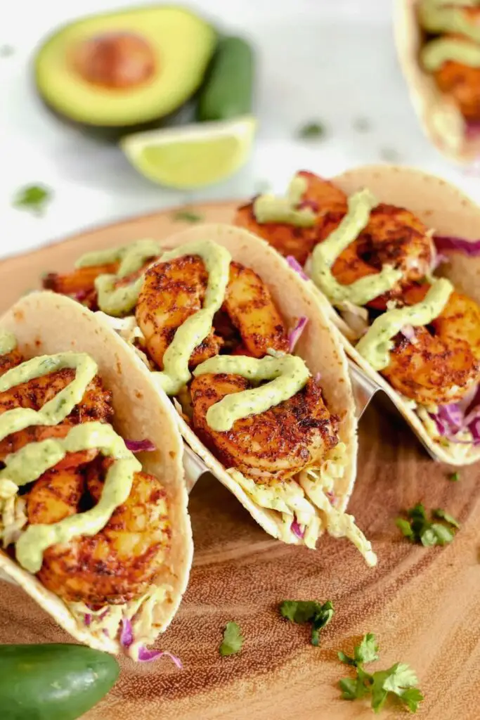 shrimp tacos