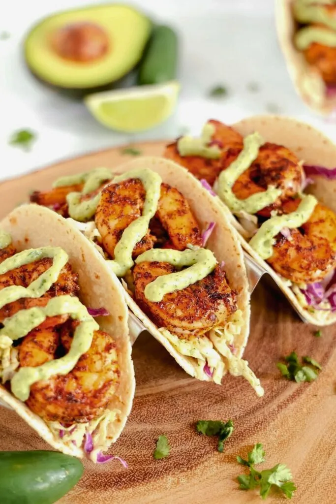 shrimp tacos