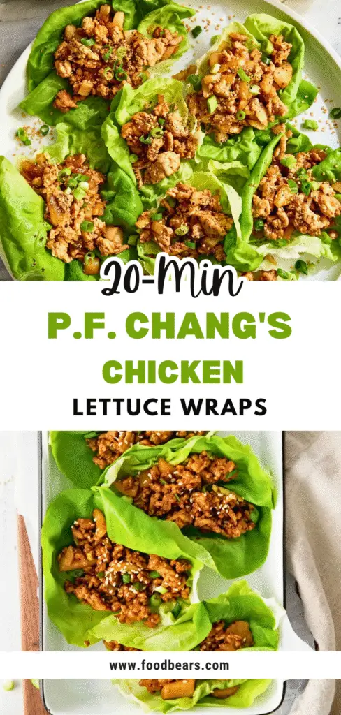 20-Min P.F. Chang's Chicken Lettuce Wraps for Weight Loss