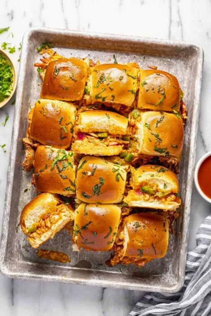 BBQ Chicken Sliders