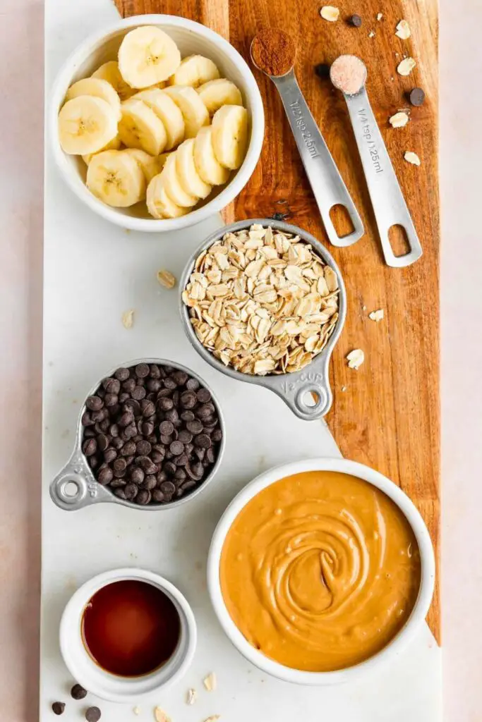 Banana Oatmeal Cookies Ingredients