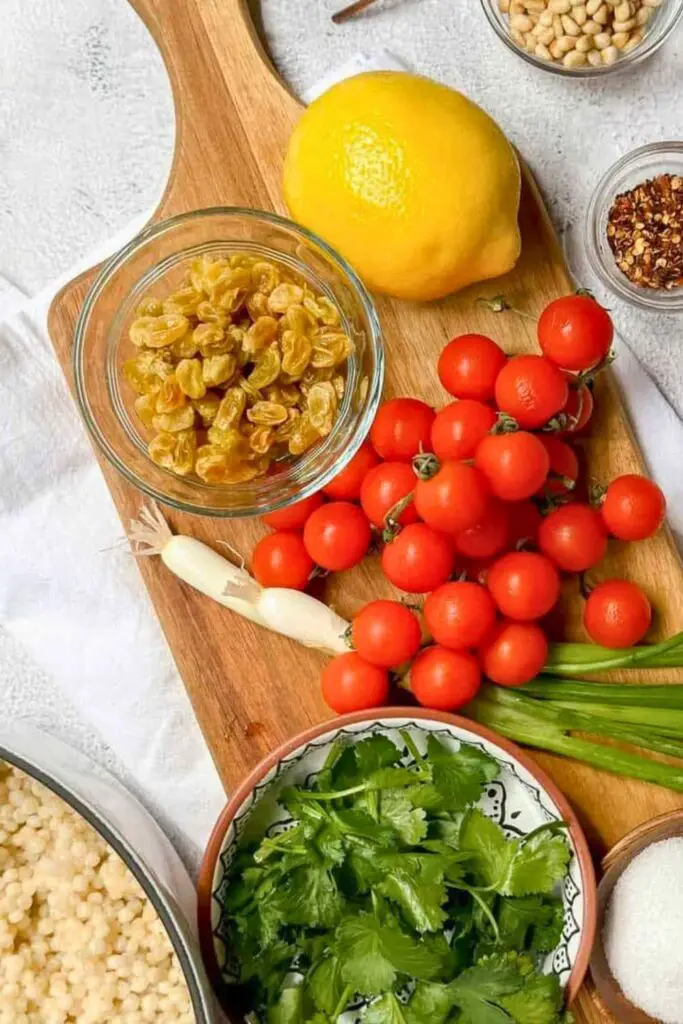 Couscous Salad Ingredients