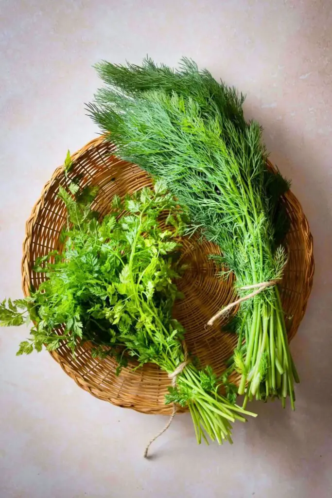 Cucumber Dill Salad Ingredients