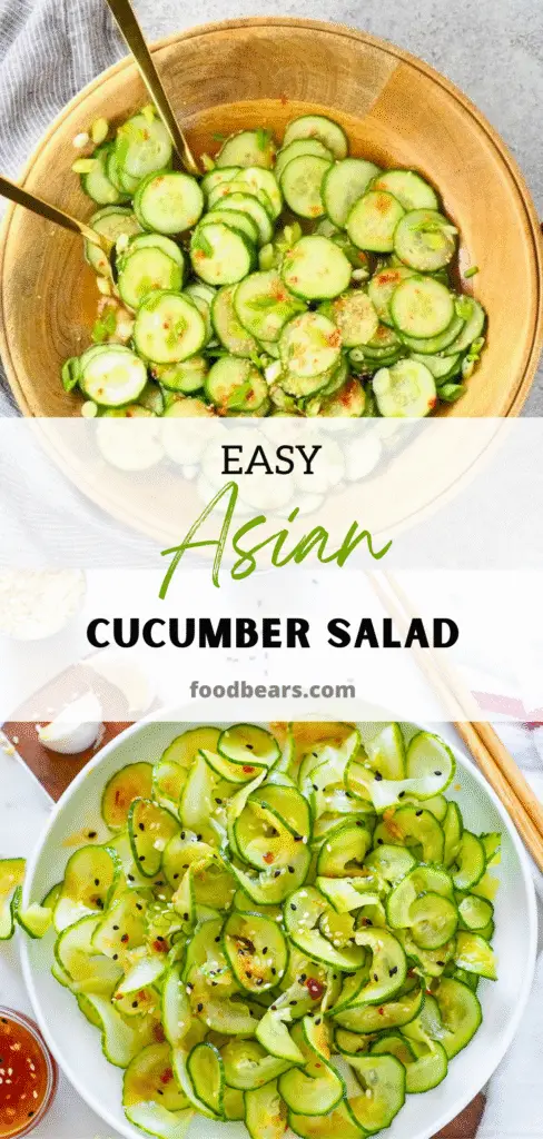 Easy Asian Cucumber Salad Recipe in Under 20-Min