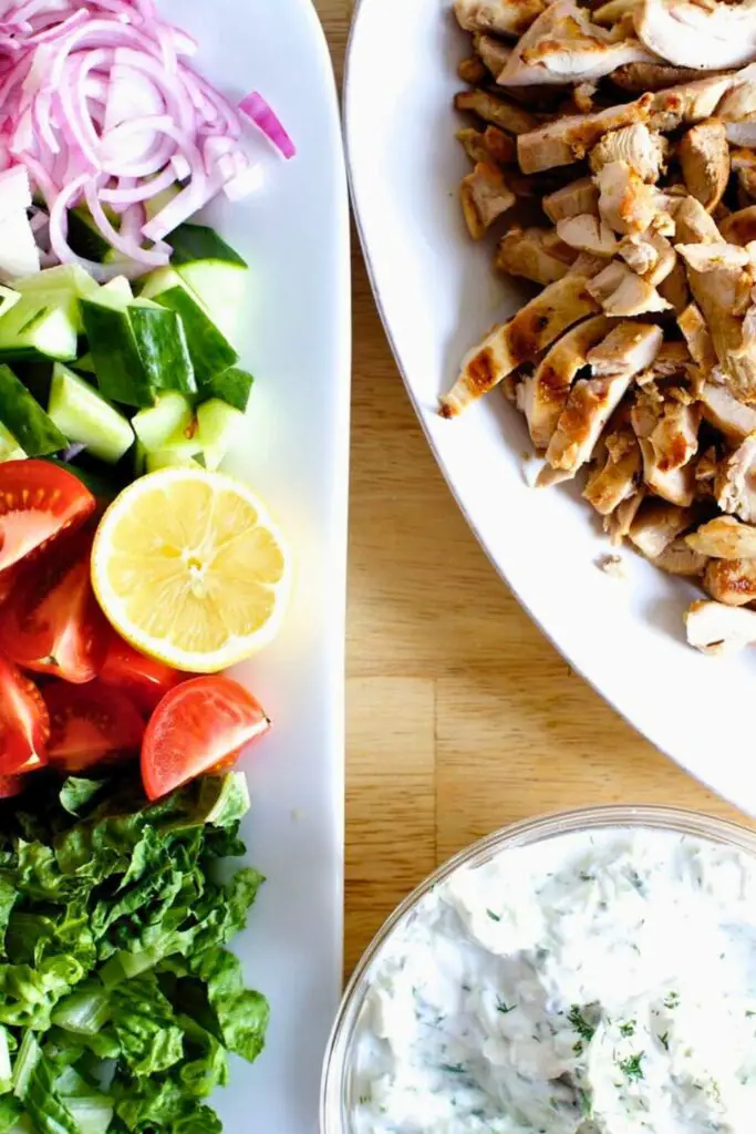 Grilled Chicken Salad Ingredients