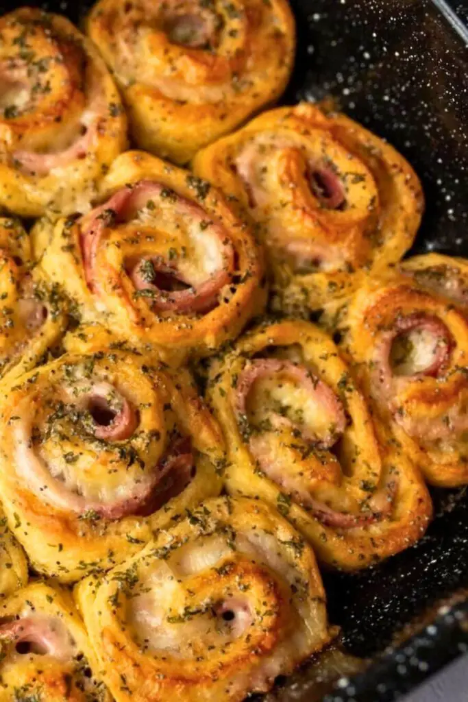 Ham and Cheese Pinwheels