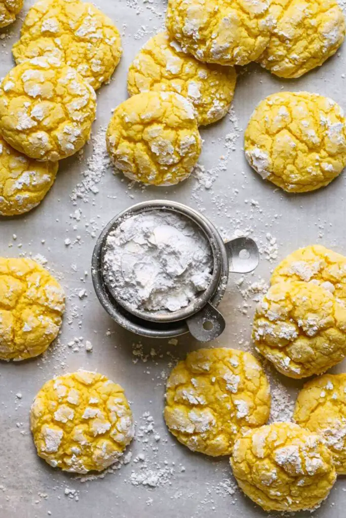 How to Make Lemon Crinkle Cookies