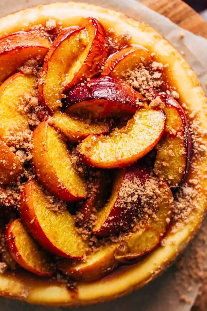 How to Make Peach Cheesecake