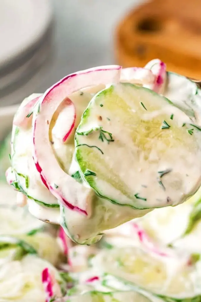 How to Present and Pair Creamy Cucumber Salad Like a Pro