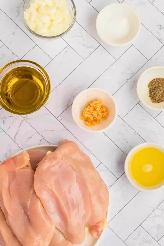 Lemon Pepper Chicken Ingredients