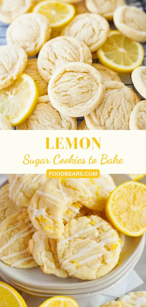 Lemon Sugar Cookies to Bake This Summer!