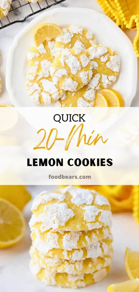 Quick 25-Min Lemon Cookies for Summer BBQs