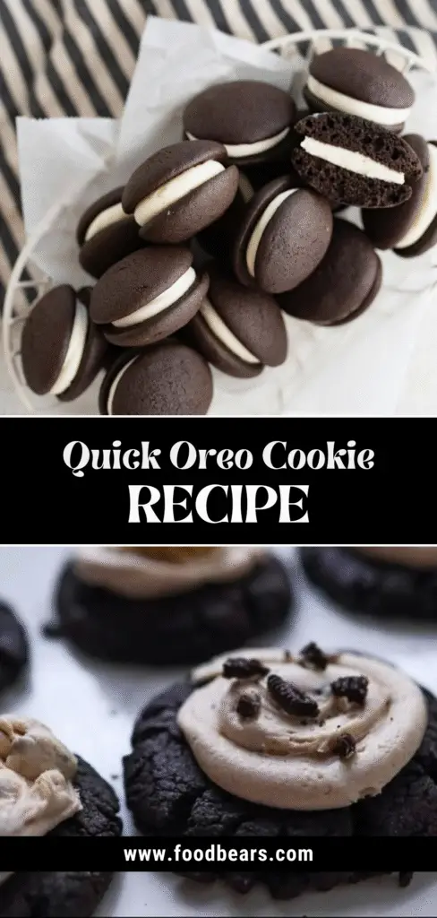 Homemade Oreo Cookies Recipe