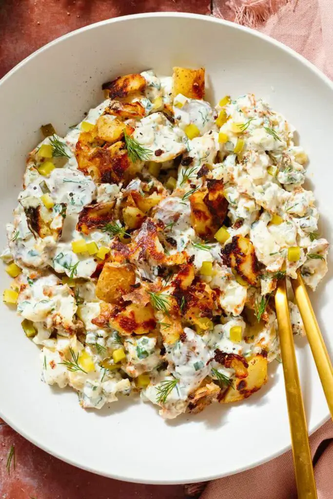 Smashed Potato Salad