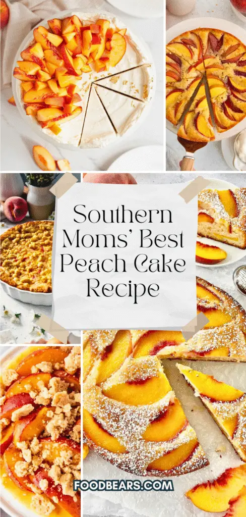 peach cake recipe