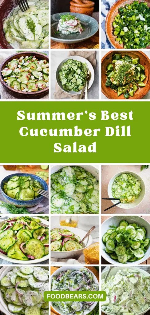Summer’s Best Cucumber Dill Salad
