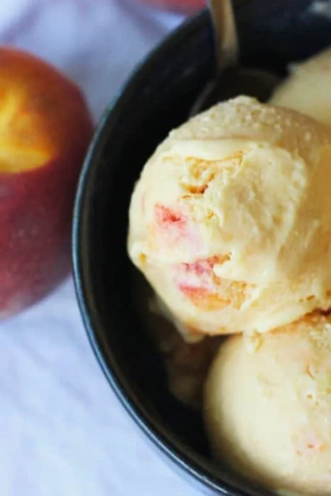 Why Peach Ice Cream