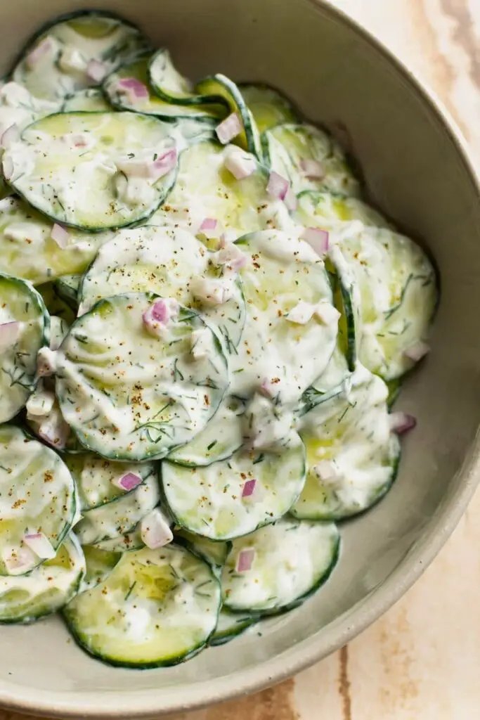 Why You'll Love This Creamy Cucumber Salad