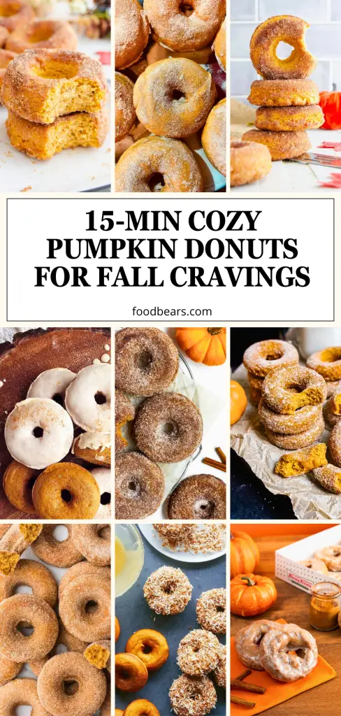 15-Min Cozy Pumpkin Donuts for Fall Cravings