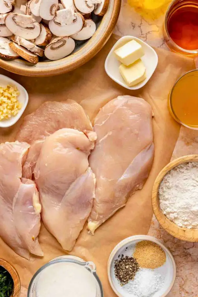 Chicken Marsala Ingredients