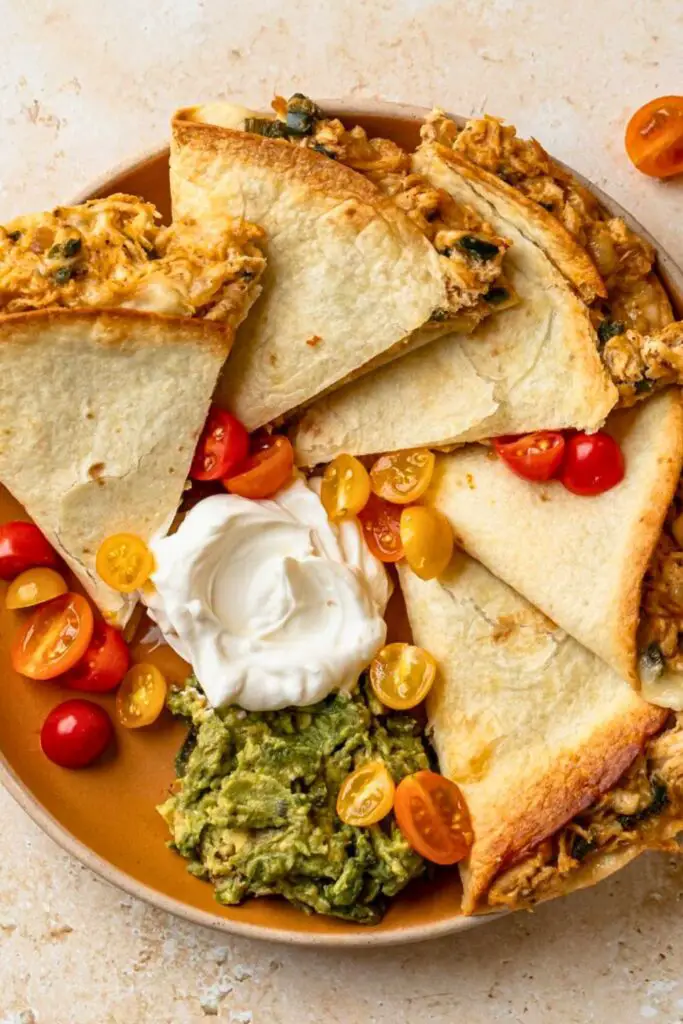 Chicken Quesadillas Serving Suggestions