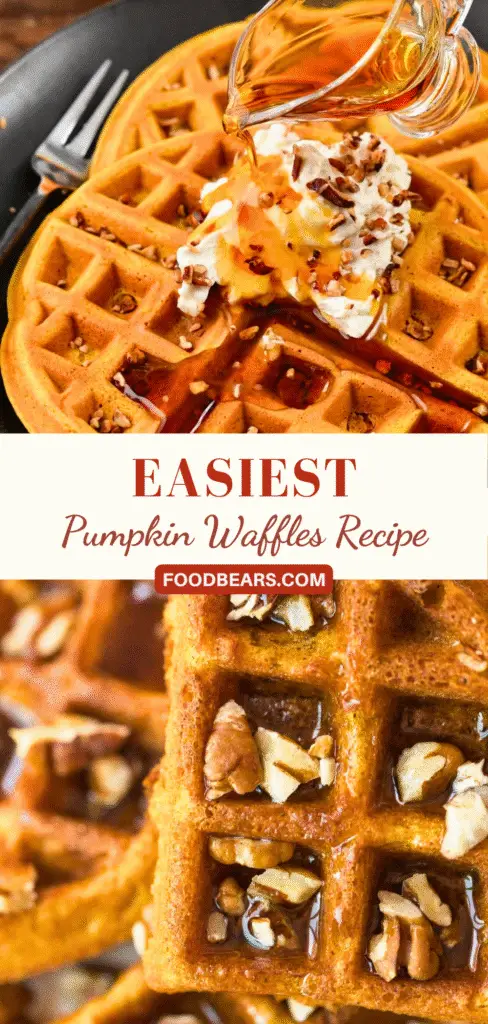 Easiest Pumpkin Waffles for Busy Women