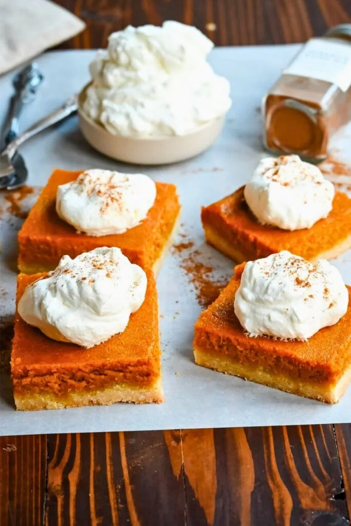 Easy Pumpkin Bars Variations