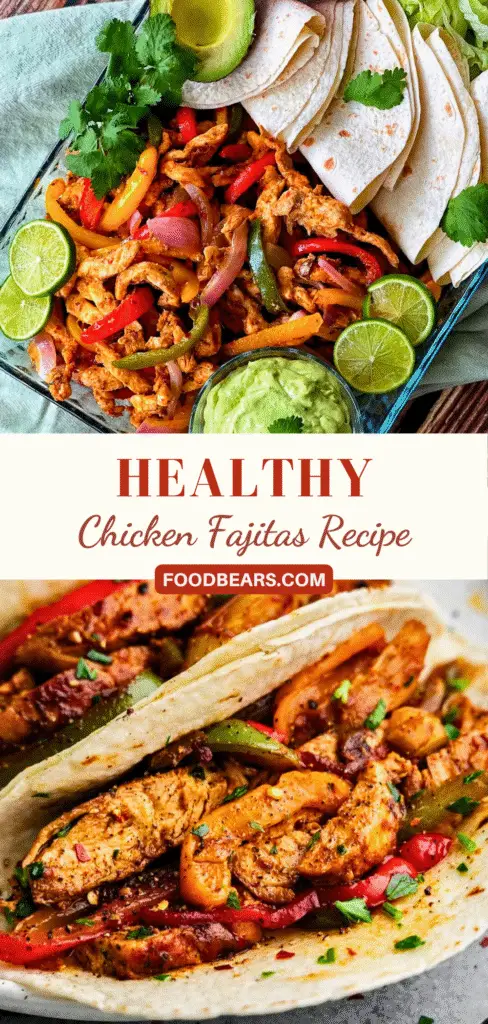Healthy Chicken Fajitas Recipe for Weight Watchers